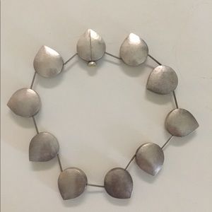 Silver &Gold TWIST necklace